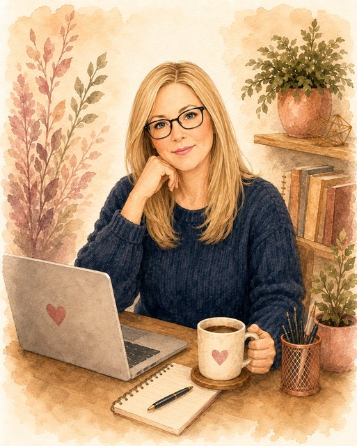 Illustrated portrait of Melissa